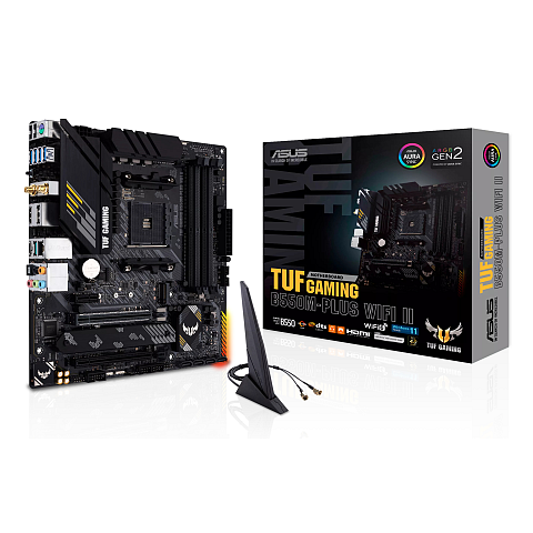 ASUS TUF GAMING B550M-PLUS WIFI II AMD B550 Sockel AM4 micro ATX