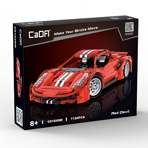 CaDA Bricks Classical Sports Car