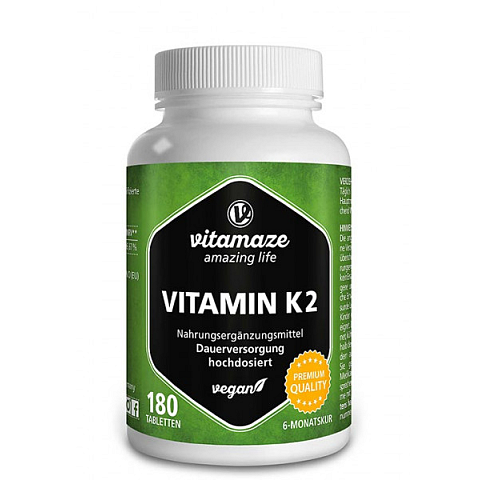 Vitamaze Vitamin K2 Einzelvitamin