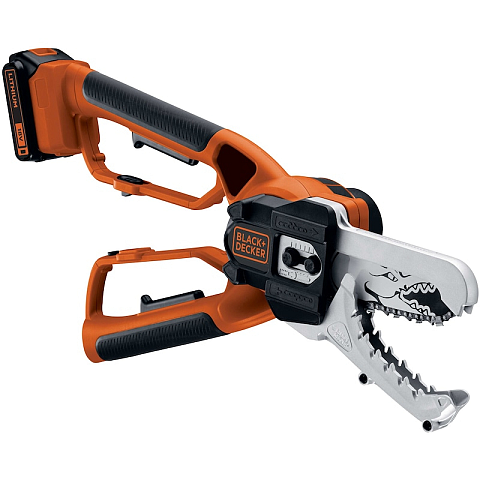 Black & Decker GKC1000L-QW Elektrische Schneidemaschine Schwarz, Orange 10 cm 18 V Lithium-Ion (Li-Ion)