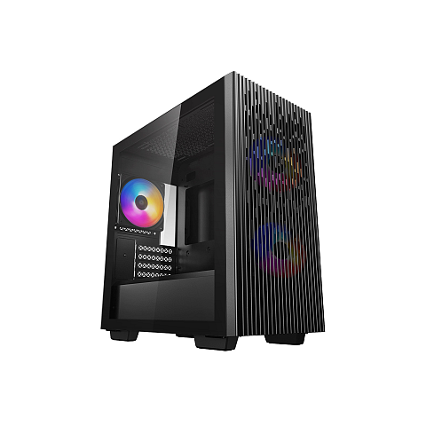 DeepCool MATREXX 40 3FS Micro Tower Schwarz