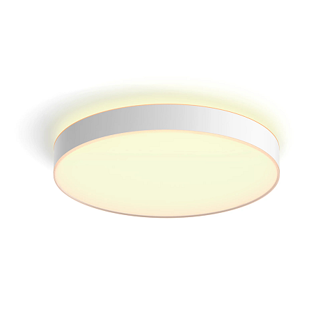 Philips Hue White ambience Enrave Deckenleuchte XL weiß + Dimmschalter