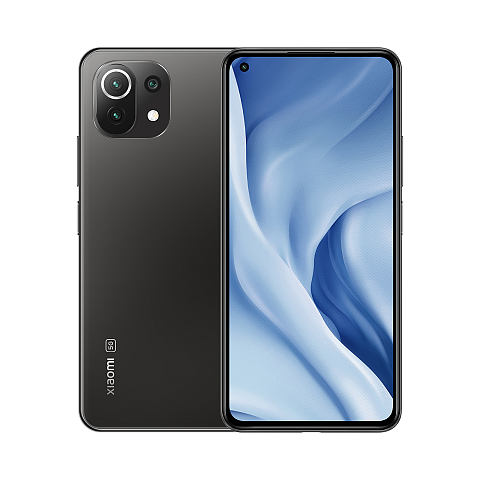 Xiaomi Mi 11 Lite 5G 16,6 cm (6.55") Hybride Dual-SIM Android 11 USB Typ-C 8 GB 128 GB 4250 mAh Schwarz
