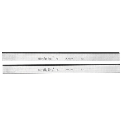 Metabo 0911030721 Hobelmesser 2 Stück(e) 260 mm 20 mm
