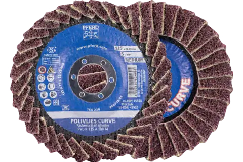 PFERD POLIVLIES flap discs PVL-R 5 Stück(e)