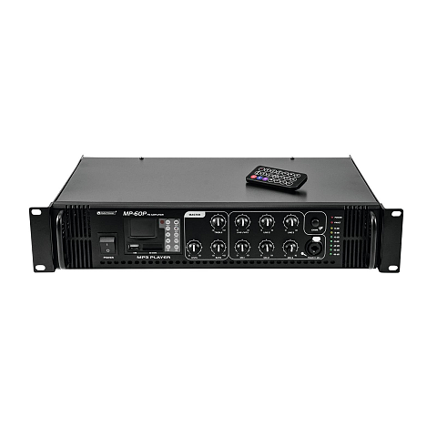 Omnitronic 80709611 Audioverstärker Leistung/Phase Schwarz