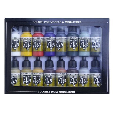 Vallejo 71.178 Acrylfarbe 17 ml 16 Stück(e)