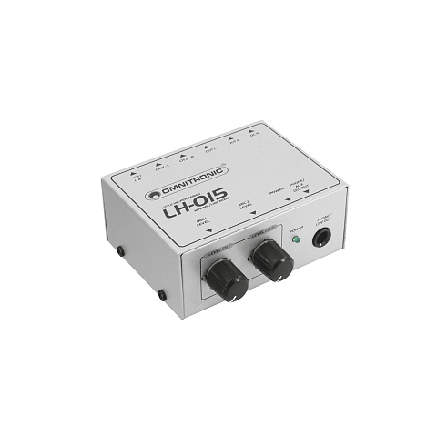 Omnitronic LH-015 2 Kanäle 20 - 20000 Hz Grau