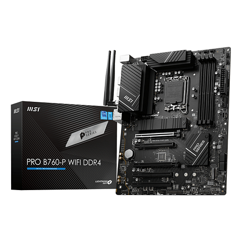 MSI PRO B760-P WIFI DDR4 Motherboard LGA 1700 ATX