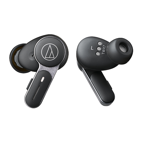 Audio-Technica ATH-TWX7 Kopfhörer True Wireless Stereo (TWS) im Ohr Anrufe/Musik Bluetooth Schwarz