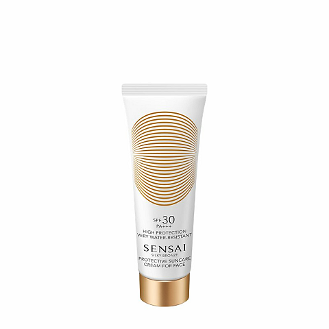 Sensai SILKY BRONZE Protective Suncare Cream For Face Sonnenschutzcreme Gesicht 30