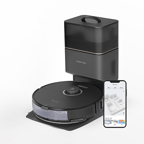 Roborock S8+ 0,35 l Schwarz