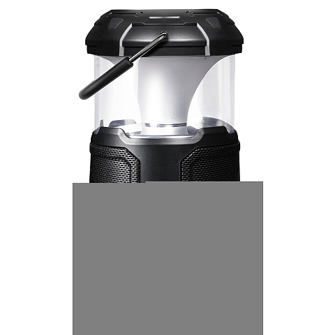 Aqiila 406038 Campinglaterne Tragbarer Stereo-Lautsprecher