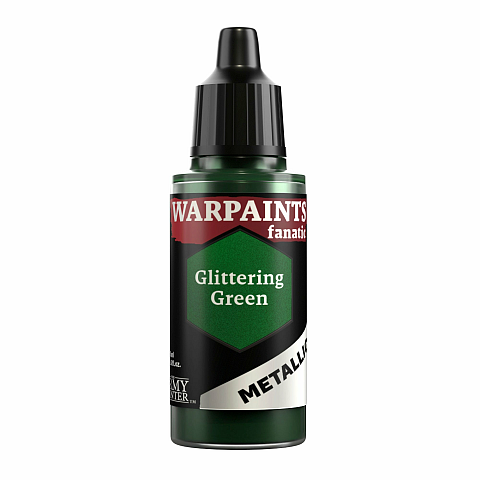 The Army Painter Warpaints Fanatic Metallic: Glittering Green Farbe auf Wasserbasis 1 Stück(e)