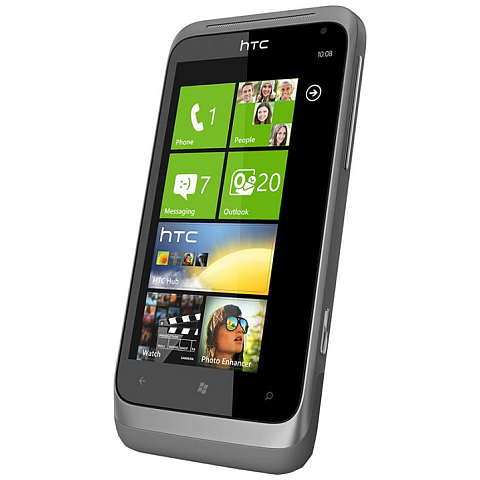 HTC Radar 9,65 cm (3.8") Single SIM Windows Phone 7.5 3G 0,5 GB 8 GB 1520 mAh Schwarz, Silber