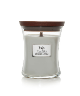 WoodWick Lavender & Cedar Wachskerze andere CEDAR, Lavendel Grau, Transparent 1 Stück(e)