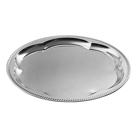 APS-Germany 00393 Display tray Rund Edelstahl