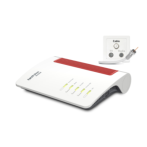 Box FRITZ! 6670 WLAN-Router Dual-Band (2,4 GHz/5 GHz) Weiß