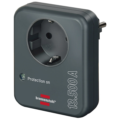 Brennenstuhl 1506996 Spannungsschutz Anthrazit 1 AC-Ausgänge 230 V