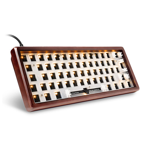 Sharkoon SGK50 S4 Tastatur Haus USB Nein Deutsch Holz