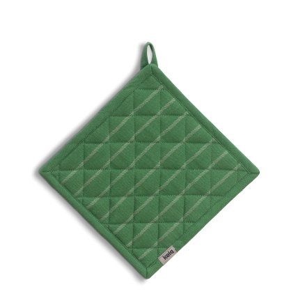 Kela Cora stripes Topflappen 1 Stück(e) Grün Baumwolle