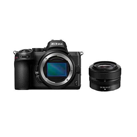Nikon Z 5 24-50 Kit MILC 24,3 MP CMOS 6016 x 4016 Pixel Schwarz