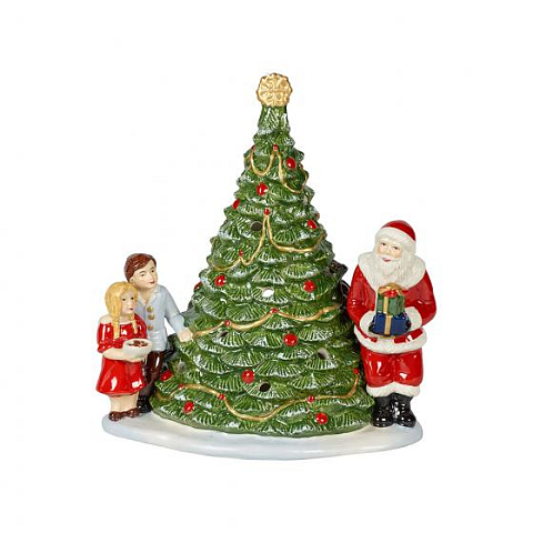 Villeroy & Boch Christmas Toy's Santa Spezifisches Weihnachtsornament Porzellan Mehrfarbig 1 Stück(e)