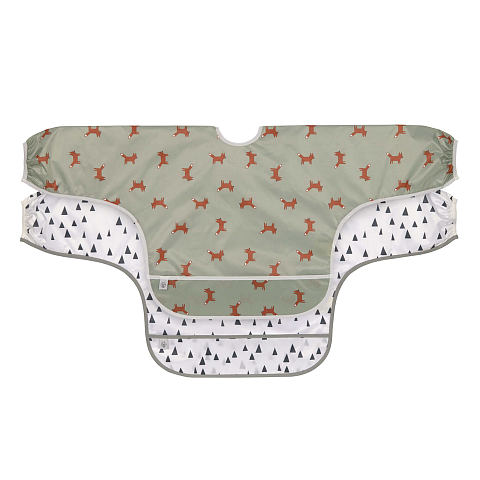 Lässig Little Forest Lätzchen mit Ärmeln Polyester