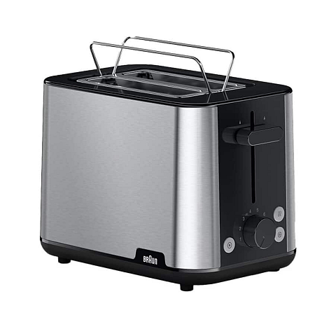 Braun HT101BI-HT1510BK 8 2 Scheibe(n) 900 W Schwarz, Edelstahl