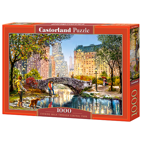 Castorland Evening Walk Through Central Park 1000 pcs Puzzlespiel 1000 Stück(e) Stadt