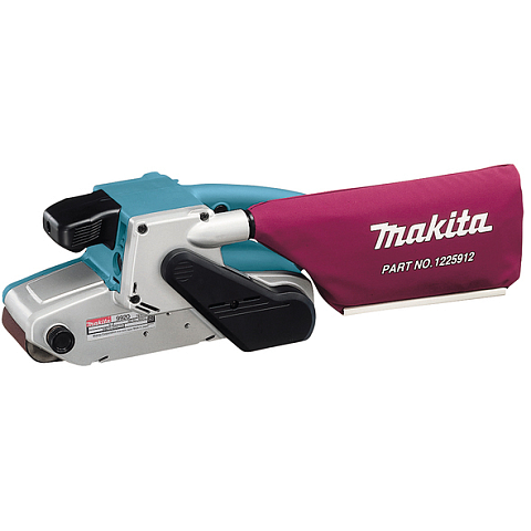 Makita 9920J Tragbares Schleifgerät Bandschleifmaschine Schwarz, Blau, Violett, Edelstahl