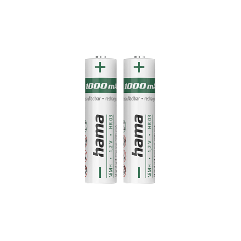 Hama 00223523 Haushaltsbatterie Wiederaufladbarer Akku AAA Nickel-Metallhydrid (NiMH)