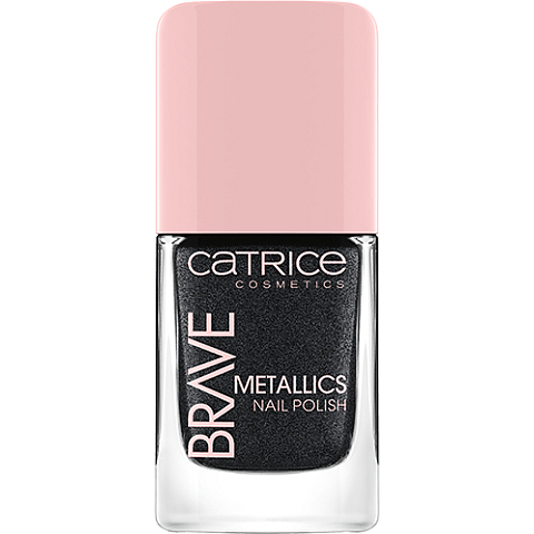 CATRICE Brave Metallics Nagellack 10,5 ml Schwarz Metallisch