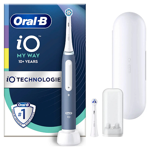 Oral-B iO My Way Teenager Vibrierende Zahnbürste Blau