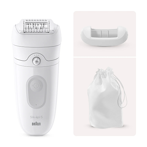Braun Silk-épil 5 5-011 Weiß