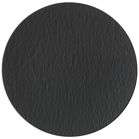 Villeroy & Boch 10-4239-2590 Dessertteller Rund Porzellan Schwarz 1 Stück(e)