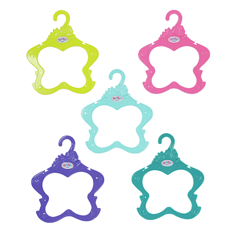 BABY born Hanger, 5 pack Puppen-Kleiderbügel
