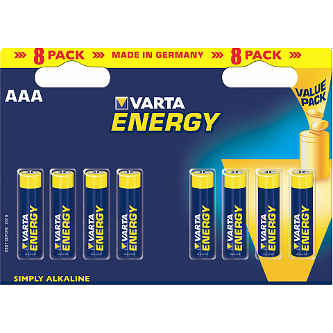 Varta BV-Energy 8 AAA Einwegbatterie Alkali