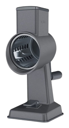 Zyliss E900070 Handreibe/-spiralisierer Drehreibe Grau