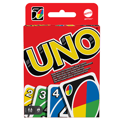 Games Mattel UNO Kartenspiel, Gesellschaftsspiel, Familienspiel, Kinderspiel