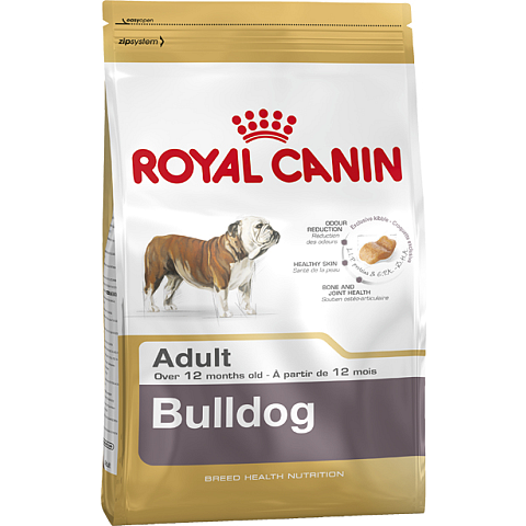 Royal Canin Bulldog Adult 12 kg Geflügel, Reis