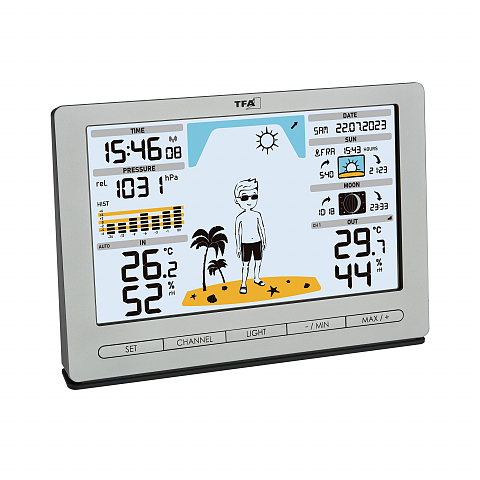 TFA-Dostmann Meteo Jack Silber Akku