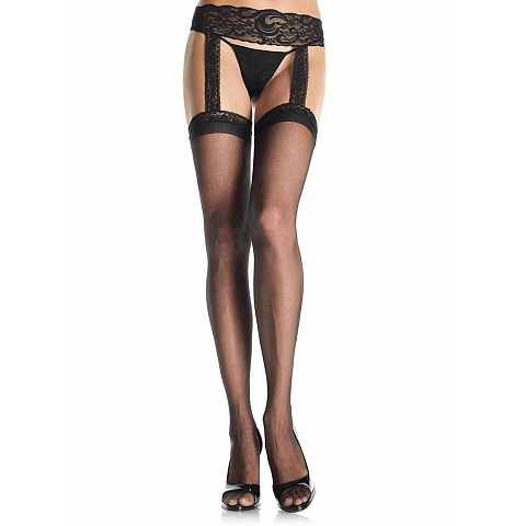 Leg Avenue 1767Q_00107 Strumpfhose/Strumpf Schwarz