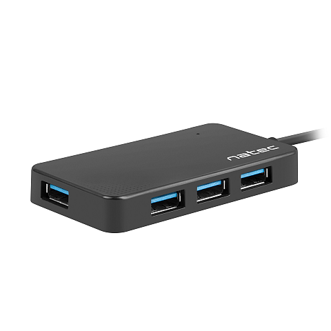 NATEC Silkworm USB 2.0 Type-C 5000 Mbit/s Schwarz