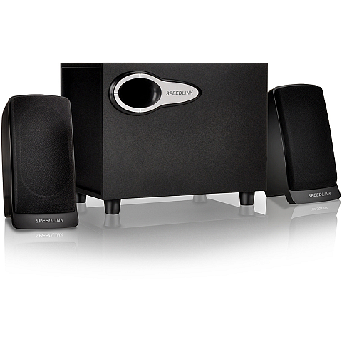SPEEDLINK Mace 2.1 Lautsprecherset 5 W PC Schwarz 2.1 Kanäle 1 W