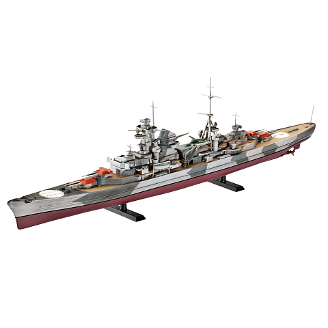 Revell Admiral Hipper Modell eines Marineschiffs Montagesatz 1:720