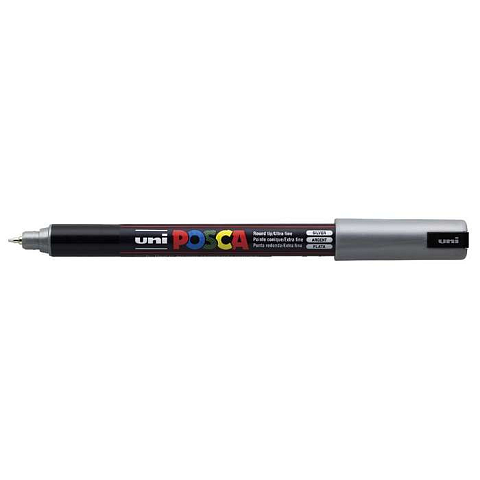POSCA uni PC-1MR Marker 1 Stück(e) Rundspitze Silber