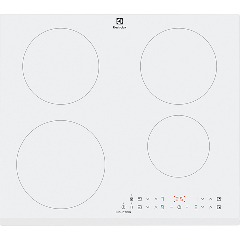 Electrolux LIR60430BW Weiß Integriert 60 cm Zonen-Induktionskochfeld 4 Zone(n)