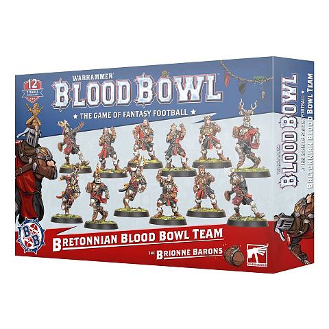 Games Workshop Bretonen-Team für Blood Bowl: Die Brionne Barons