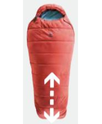 Deuter Starlight Kinder Wander-Schlafsack Orange